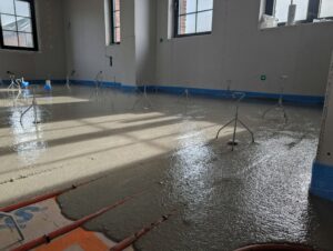 coulage chappe plancher chauffant